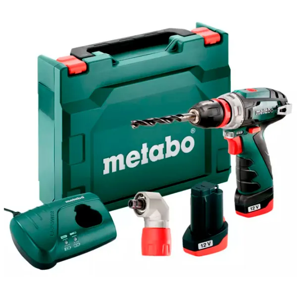 Шуруповерт Metabo BS BL 2x2.0 1400 об/мин photo 4