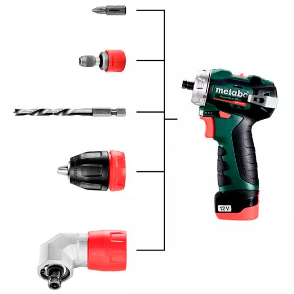 Шуруповерт Metabo BS BL 2x2.0 1400 об/мин photo 5