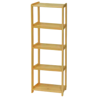 Стеллаж Drewmax RG123 150 x 70 x 30см cm / ЛДСП / Разноцветный