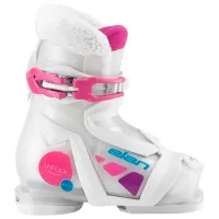 Clăpari de schi pentru copii Elan BLOOM 1 White / Poliuretan