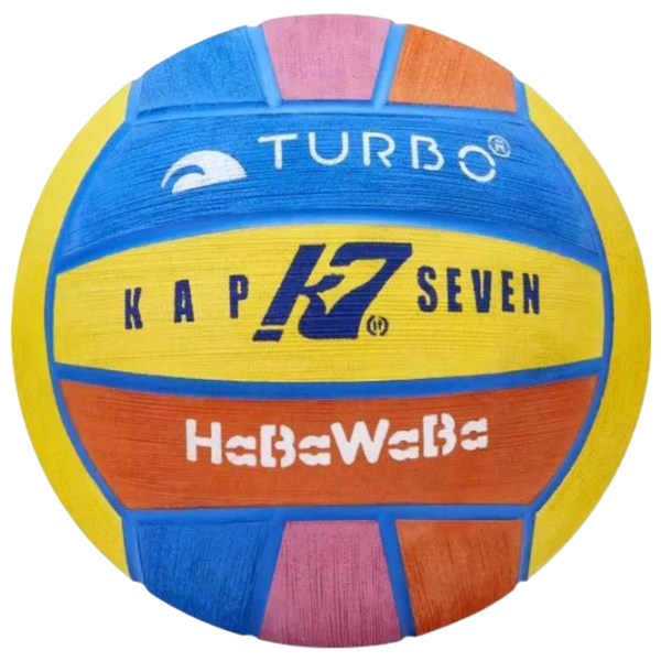 Мяч для водного поло KAP7 Turbo Haba Waba Натуральный каучук / Начинающий photo 1 Мяч для водного поло KAP7 Turbo Haba Waba Натуральный каучук / Начинающий photo 1