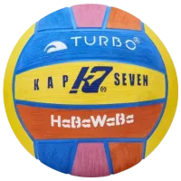 Мяч для водного поло KAP7 Turbo Haba Waba Натуральный каучук / Начинающий