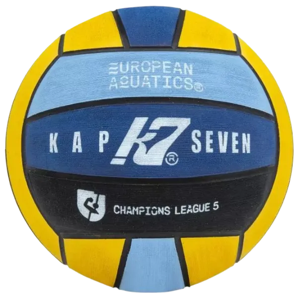 Мяч для водного поло KAP7 Turbo Len Champions League Натуральный каучук / Любительский photo 1 Мяч для водного поло KAP7 Turbo Len Champions League Натуральный каучук / Любительский photo 1