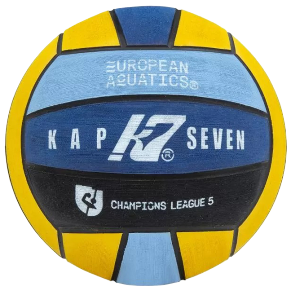 Мяч для водного поло KAP7 Turbo Len Champions League Натуральный каучук / Любительский photo 1 Мяч для водного поло KAP7 Turbo Len Champions League Натуральный каучук / Любительский photo 1