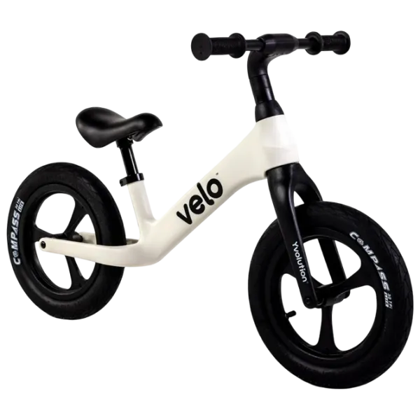Bicicletă fără pedale Yvolution Y Velo Pro 12"  Aluminiu / White Black photo 1 Bicicletă fără pedale Yvolution Y Velo Pro 12"  Aluminiu / White Black photo 1