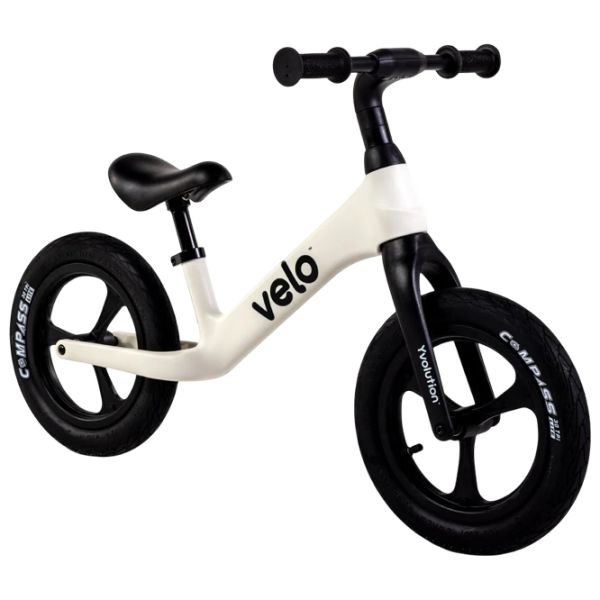 Bicicletă fără pedale Yvolution Y Velo Pro 12"  Aluminiu / White Black photo 1 Bicicletă fără pedale Yvolution Y Velo Pro 12"  Aluminiu / White Black photo 1