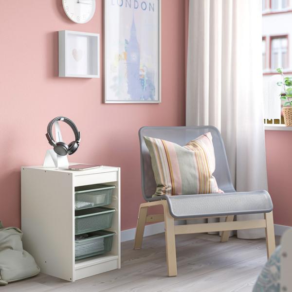 Стеллаж Ikea Trofast 3 56 x 34 x 44см cm / ЛДСП / White photo 2