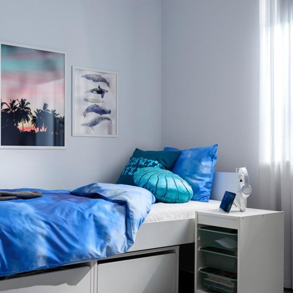 Стеллаж Ikea Trofast 3 56 x 34 x 44см cm / ЛДСП / White photo 3