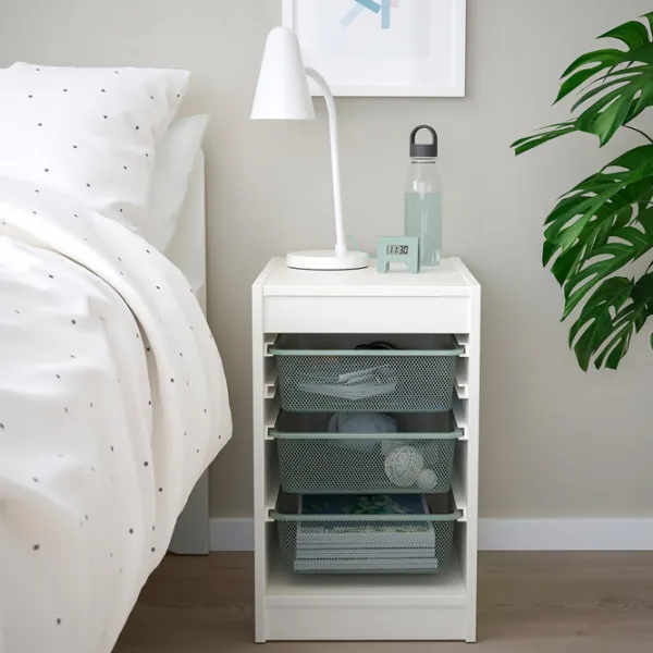 Стеллаж Ikea Trofast 3 56 x 34 x 44см cm / ЛДСП / White photo 4