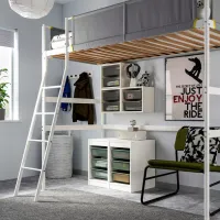 Стеллаж Ikea Trofast 3 56 x 34 x 44см cm / ЛДСП / White photo 6