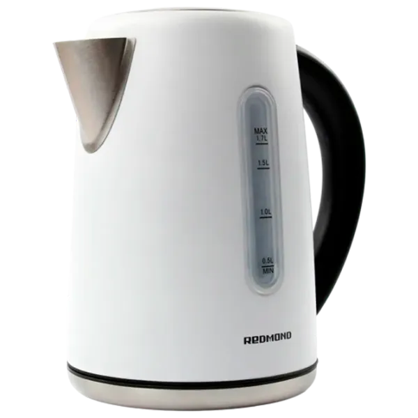 Электрочайник Redmond RK-M387W 1.7л / Скрытый / Белый photo 1