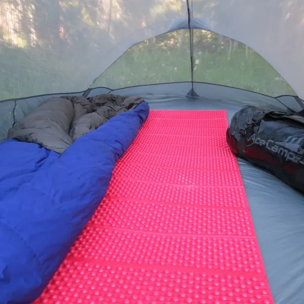 Saltea camping AceCamp Portable Pad Polietilenă / Pink photo 4
