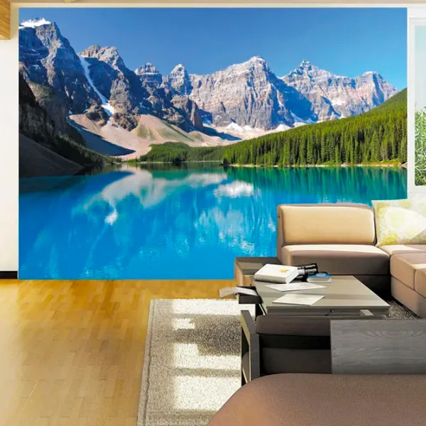 Tapete DECOCODE 41-0220-PL Blue / Natură photo 2