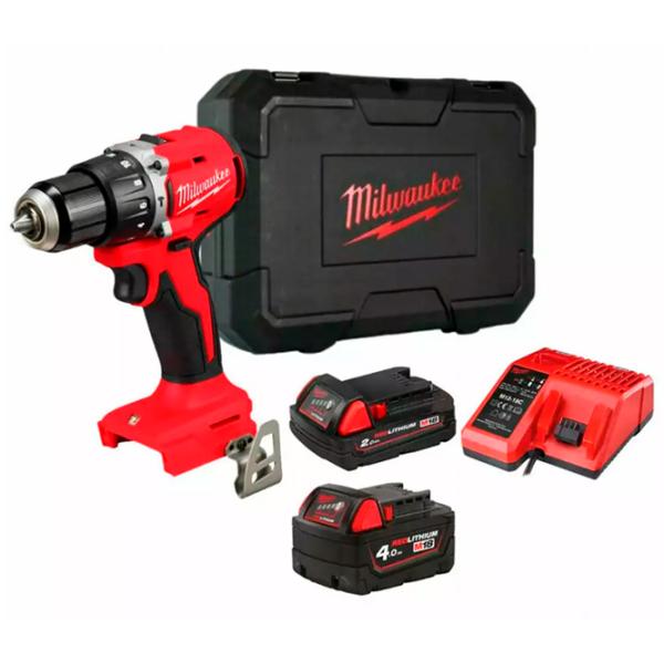 Дрель-шуруповерт Milwaukee M18BLPDRC-422C 1700 об/мин photo 1