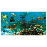 Обои DECOCODE 13-0314-ML Синий / Животные