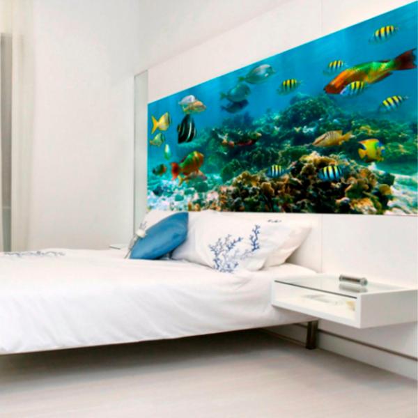 Tapete DECOCODE 13-0314-ML Blue / Animale photo 2