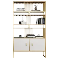 Стеллаж Dizayno Home KT-32  x x cm / ЛДСП / Золото