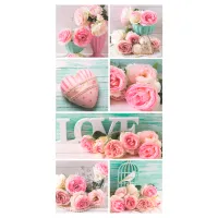 Обои DECOCODE 13-0449-FL Розовый / Цветы