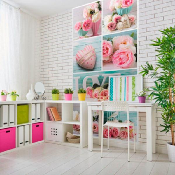 Обои DECOCODE 13-0449-FL Розовый / Цветы photo 2