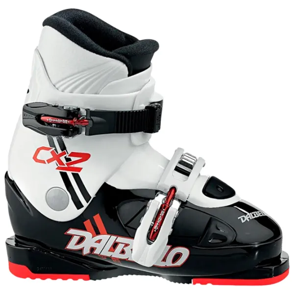 Clăpari de schi pentru copii Dalbello CX2JR Black White / Poliuretan photo 1