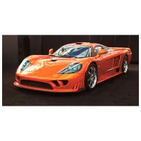 Обои DECOCODE 13-0304-TY Оранжевый / Машины