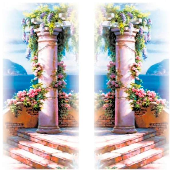 Tapete DECOCODE 12-0475-BG Multicolor / Natură photo 1