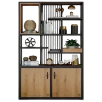 Стеллаж Dizayno Home KT-23  x x cm / ЛДСП / Black