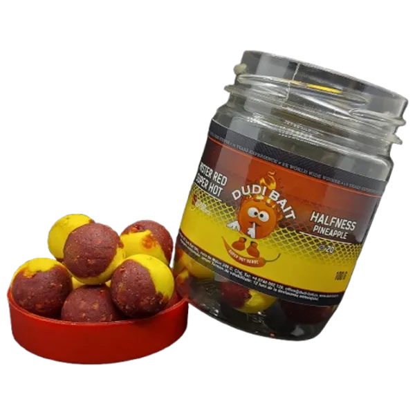 Бойлы Dudi Bait Mister Red Super Hot Spicy / 0.1 кг / 14 мм photo 1 Бойлы Dudi Bait Mister Red Super Hot Spicy / 0.1 кг / 14 мм photo 1