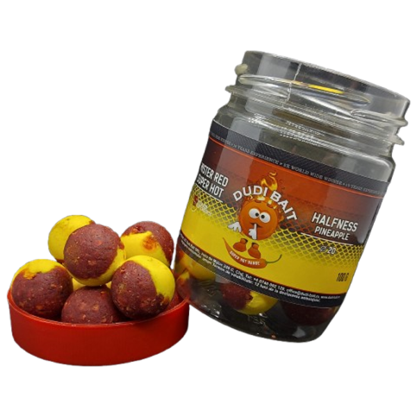 Бойлы Dudi Bait Mister Red Super Hot Spicy / 0.1 кг / 14 мм photo 1 Бойлы Dudi Bait Mister Red Super Hot Spicy / 0.1 кг / 14 мм photo 1