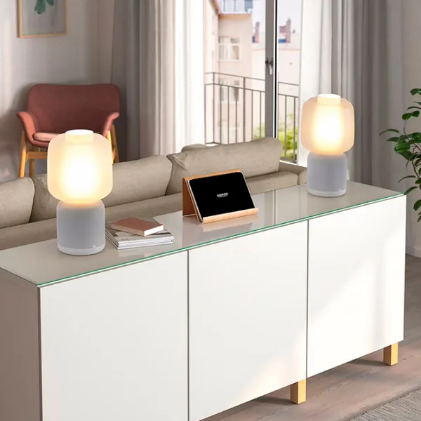 Нaстольная лампа Ikea Symfonisk Белый photo 4 Нaстольная лампа Ikea Symfonisk Белый photo 4