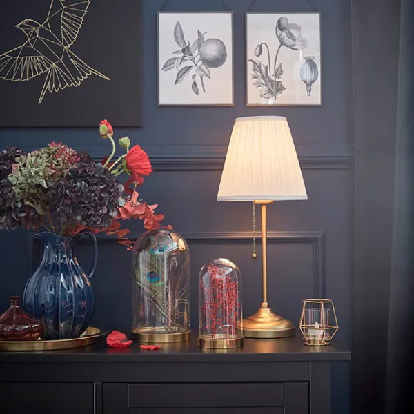Нaстольная лампа Ikea Arstid  Латунь photo 4