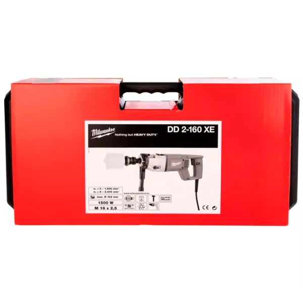 Mașină de găurit Milwaukee DD2-160XE 1500 W / 3000 rot/min photo 8 Mașină de găurit Milwaukee DD2-160XE 1500 W / 3000 rot/min photo 8