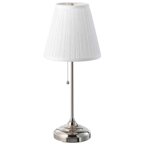 Нaстольная лампа Ikea Arstid  Nichel photo 1 Нaстольная лампа Ikea Arstid  Nichel photo 1