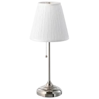 Нaстольная лампа Ikea Arstid  Nichel