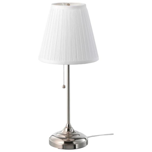 Нaстольная лампа Ikea Arstid  Nichel photo 2 Нaстольная лампа Ikea Arstid  Nichel photo 2