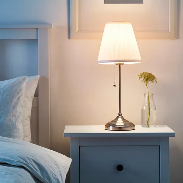 Нaстольная лампа Ikea Arstid  Nichel photo 5 Нaстольная лампа Ikea Arstid  Nichel photo 5