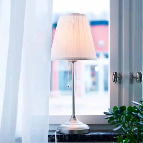 Нaстольная лампа Ikea Arstid  Nichel photo 6 Нaстольная лампа Ikea Arstid  Nichel photo 6