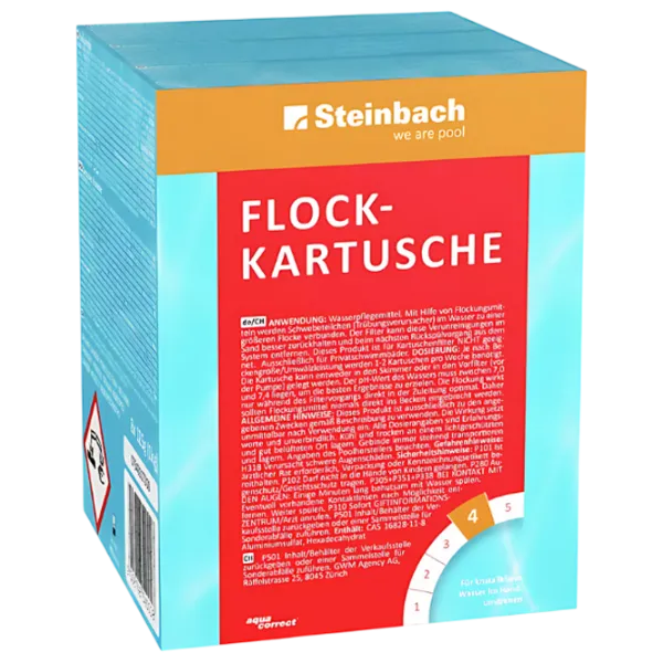 Cartuş Steinbach 754001 comprimate / pentru floculare, dezinfectare /  photo 1