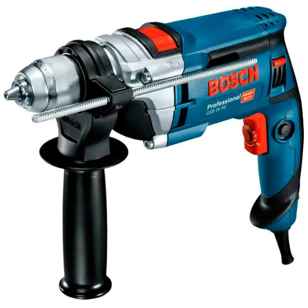 Mașină de găurit Bosch GSB 16 RE 750 W / 2600 rot/min photo 1