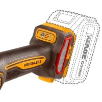 Polizor INGCO CAGLI27153 Unghiular / 1000 W / Yellow photo 6