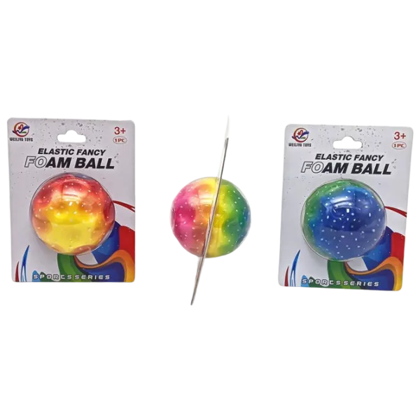 Jucărie interactivă Sportline Foam Ball 353480 3+ / Multicolor photo 1