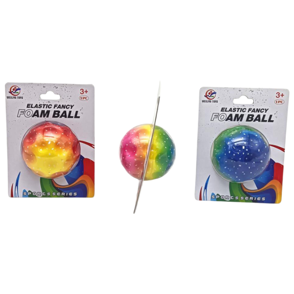 Jucărie interactivă Sportline Foam Ball 353480 3+ / Multicolor photo 1