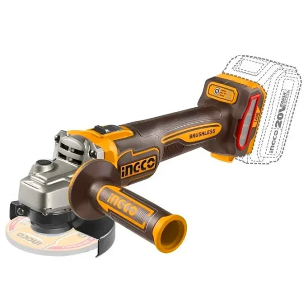 Polizor INGCO CAGLI2211532 Unghiular / 1000 W / Yellow photo 1