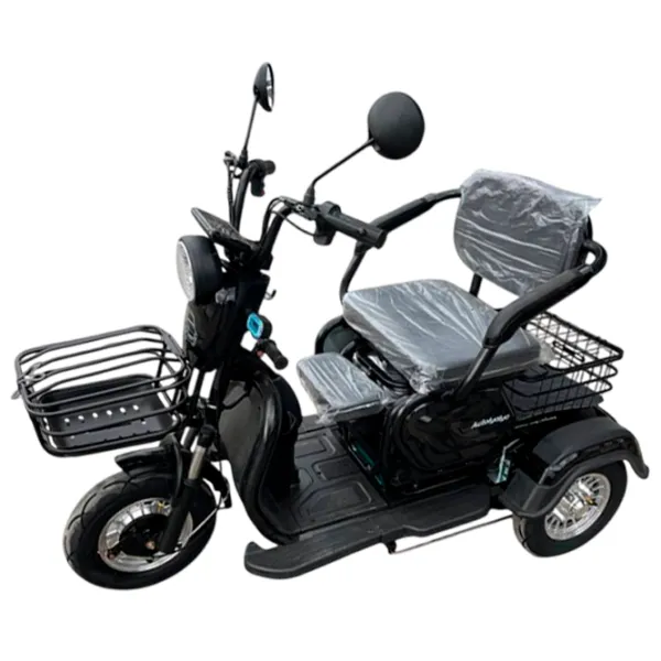 Трицикл электро Liner 60V23AH Черный / 40 км photo 1