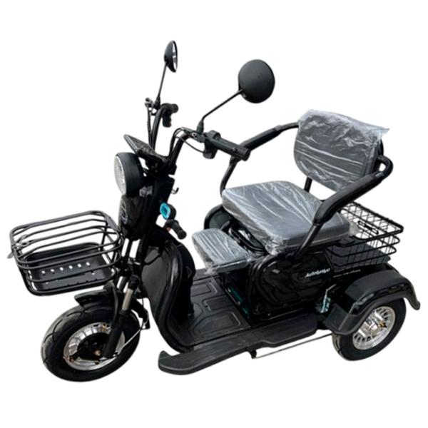 Трицикл электро Liner 60V23AH Черный / 40 км photo 1