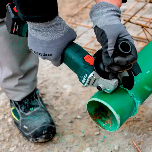 Polizor Metabo W 18 L 9-125 Unghiular / 1350 W / Green photo 6