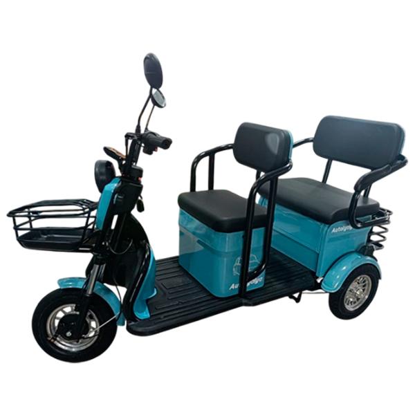 Трицикл электро Caravan 60V20AH Синий / 40 км photo 1