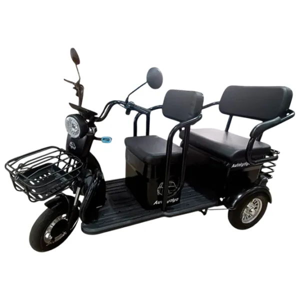 Трицикл электро Caravan 60V20AH Черный / 40 км photo 1