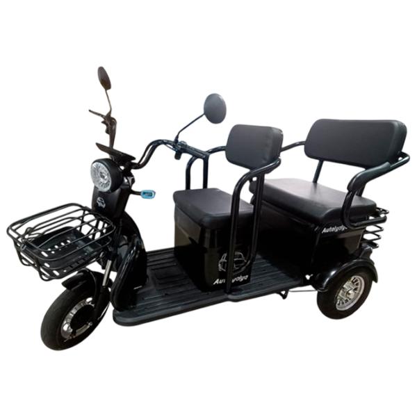 Трицикл электро Caravan 60V20AH Черный / 40 км photo 1
