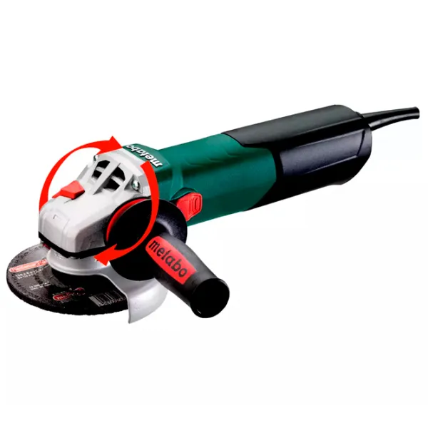 Polizor Metabo WE 19-125 Q M-Brush Unghiular / 1900 W / Green photo 3